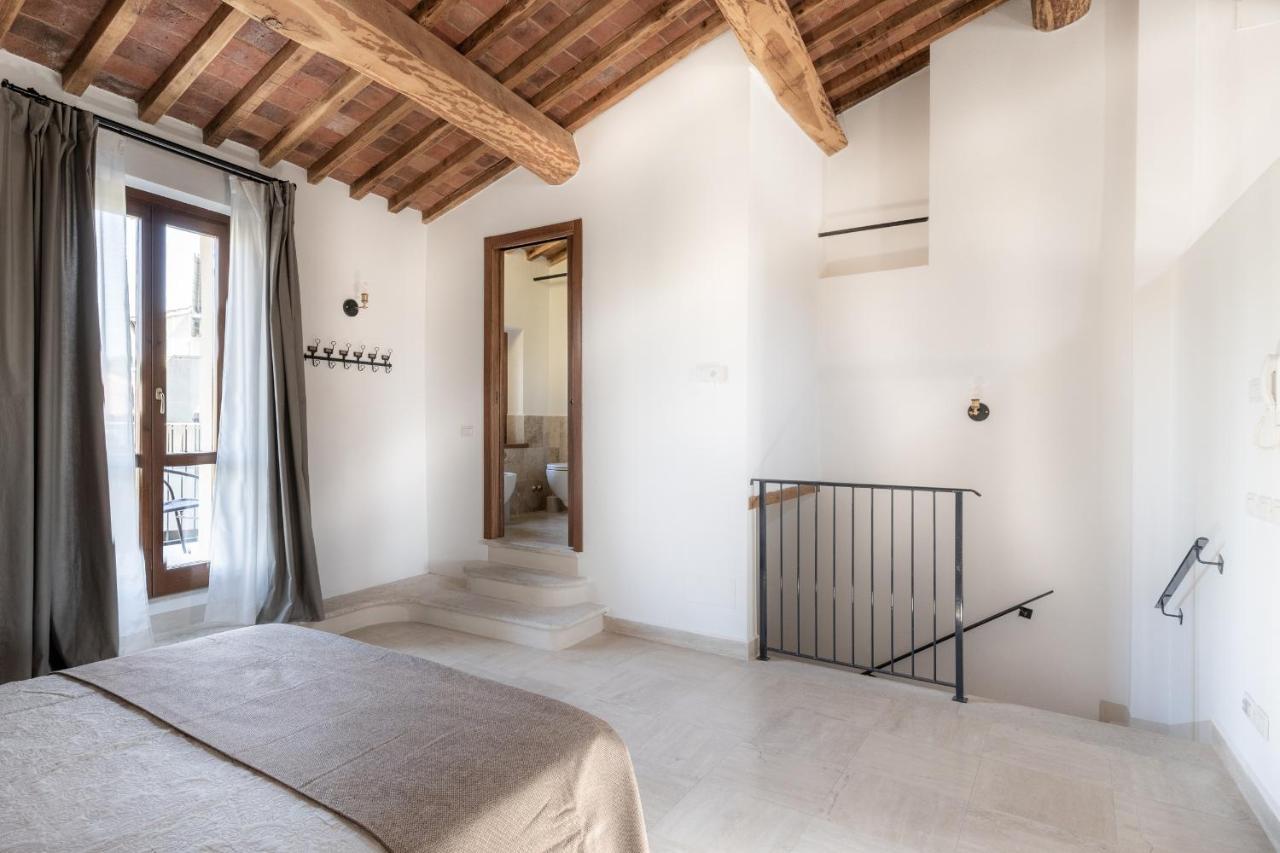 La Piazza - Appartamento Con Vista Sinalunga Kültér fotó
