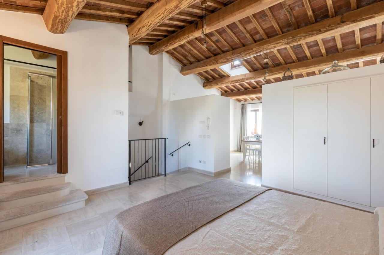 La Piazza - Appartamento Con Vista Sinalunga Kültér fotó