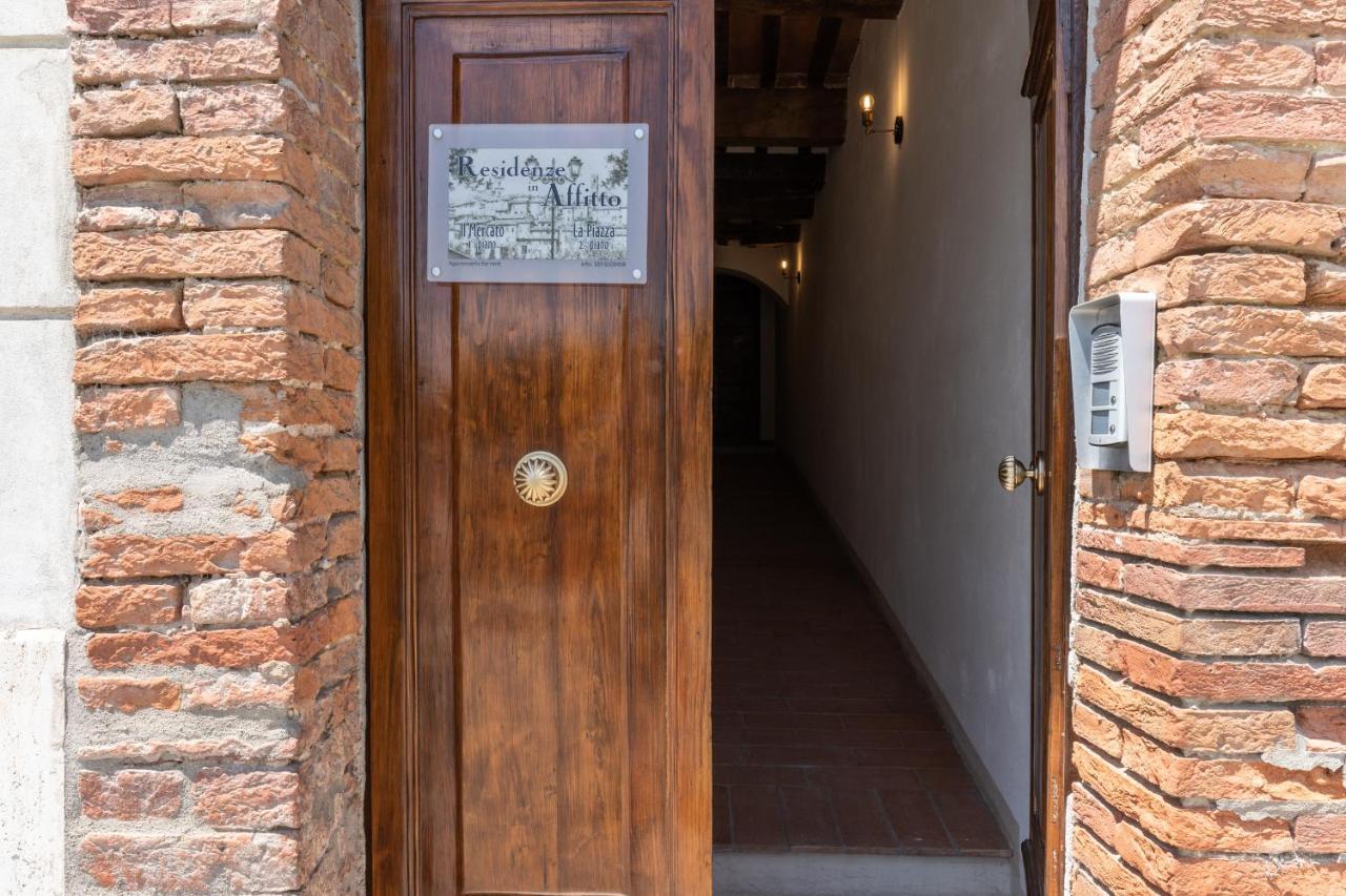 La Piazza - Appartamento Con Vista Sinalunga Kültér fotó
